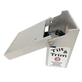 Bob's Machine Action Series Tilt  Trim f/Clamp on Motors - Silver - 30HP