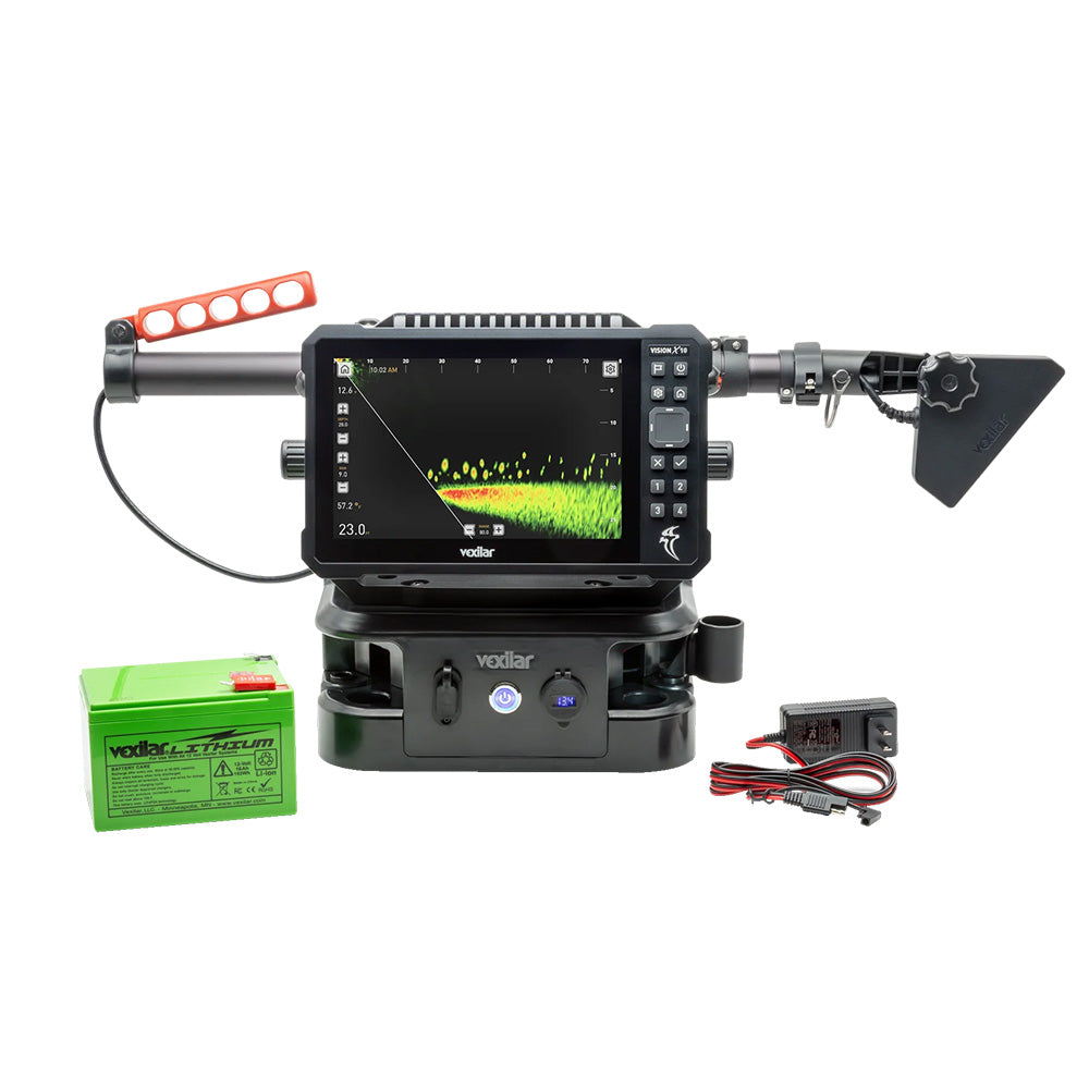 Vexilar Vision X10 Live View System Ice Bundle