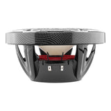 DS18 HYDRO 8" 2-Way Marine Speakers w/RGB LED Lights - 125W RMS, 4-Ohm - Black Carbon Fiber