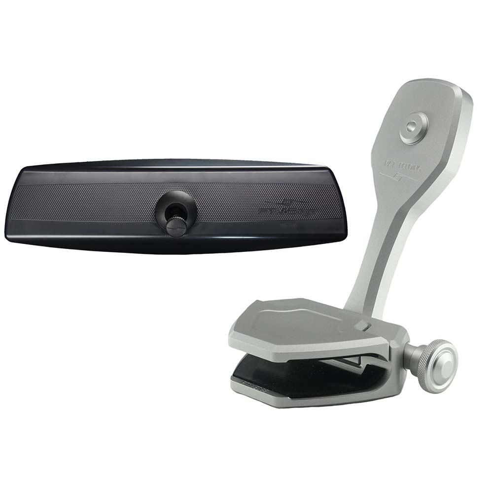 PTM Watersports Mirror/Bracket Kit w/VR-140 PRO Mirror  ZXR-300 (Silver)